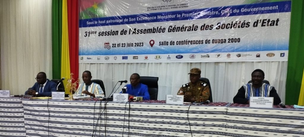 Burkina/Assemblée générale des sociétés d’Etat : Les bénéfices nets cumulés ressortent à plus de 70 milliards de francs CFA.