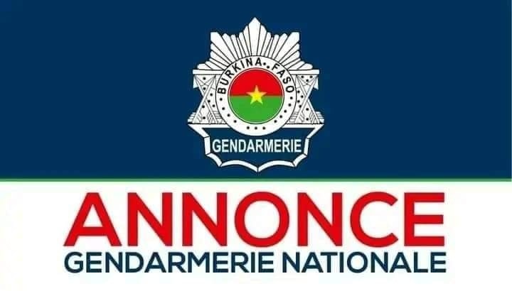 Burkina : Annulation du concours de recrutement de 1 500 militaires du rang au profit de la Gendarmerie nationale