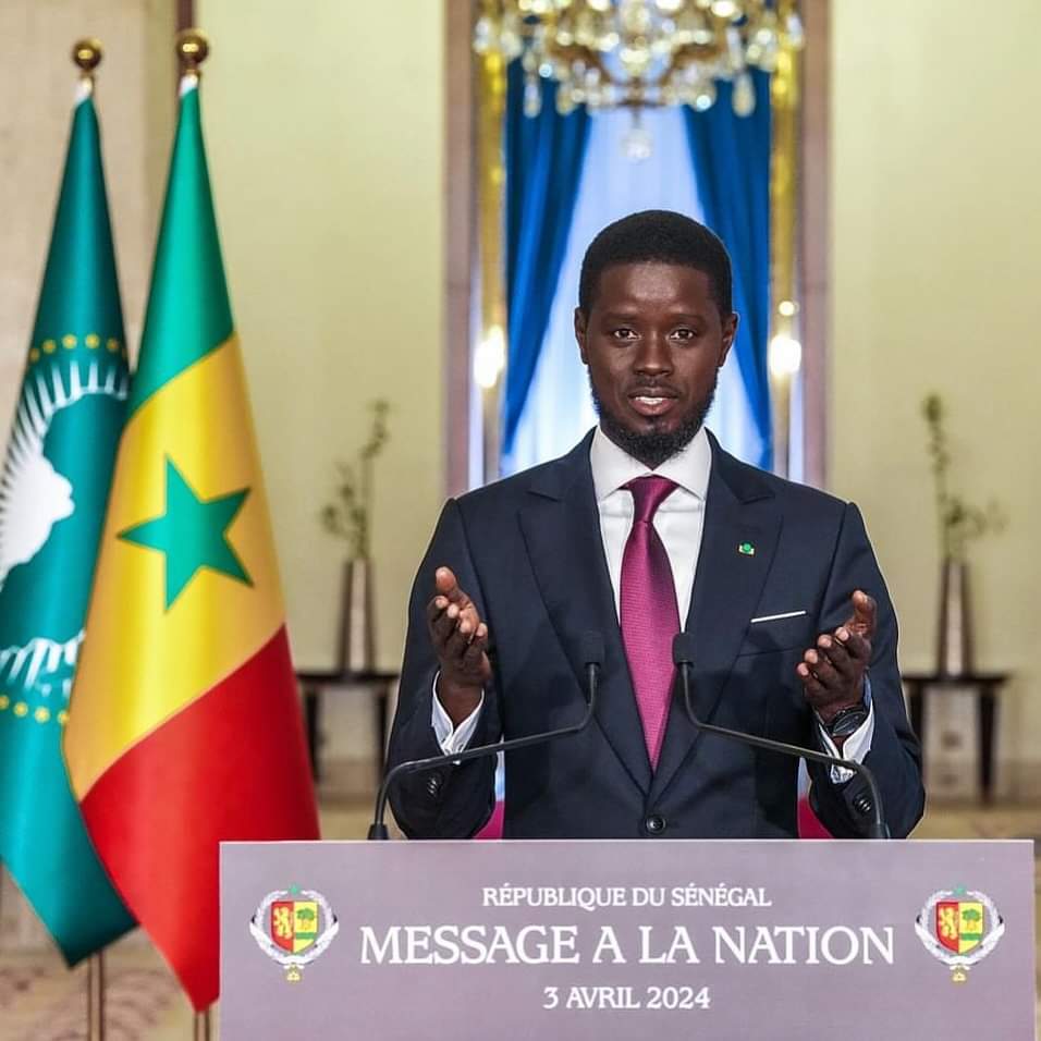 Sénégal : Le message du nouveau président au Sénégalais